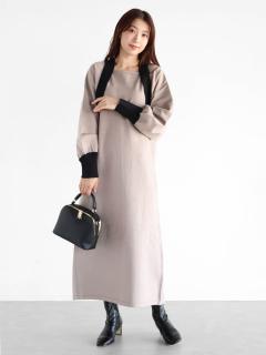 ベージュ　166cm