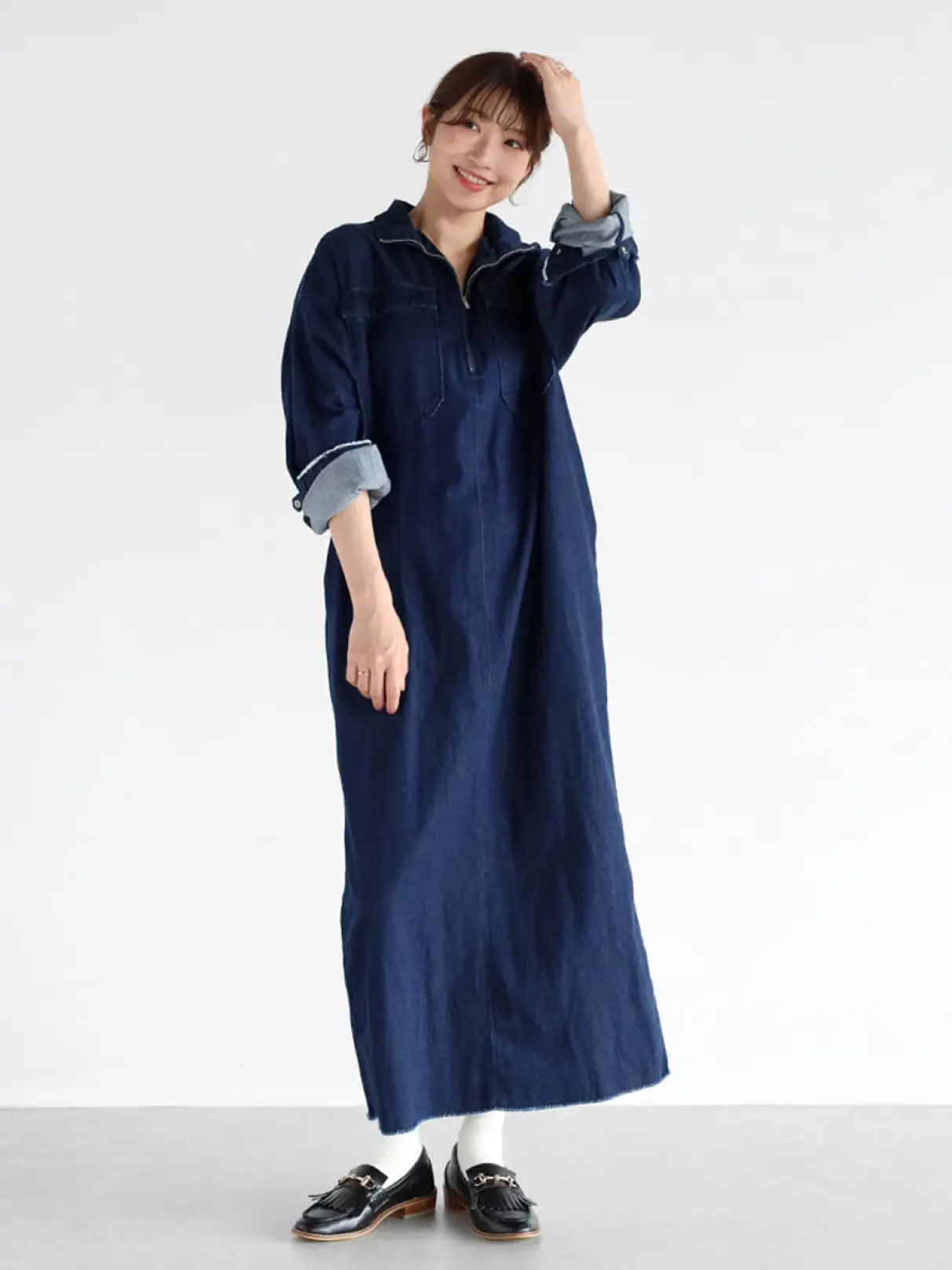 DAMA@爺 ハーフジップワンピース - Vin - Vin｜YAMADAYA STORE