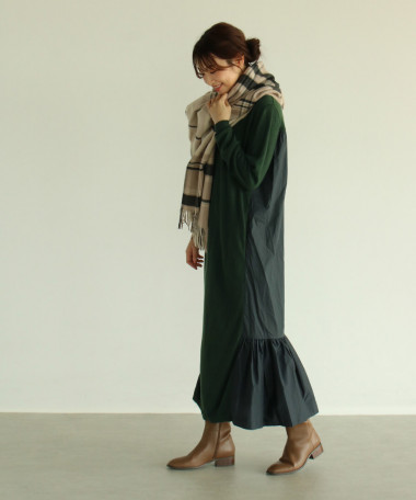 Vinxシャツワンピース