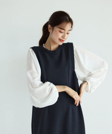 Vinxシャツワンピース