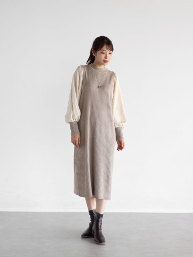 Vinxニットワンピース