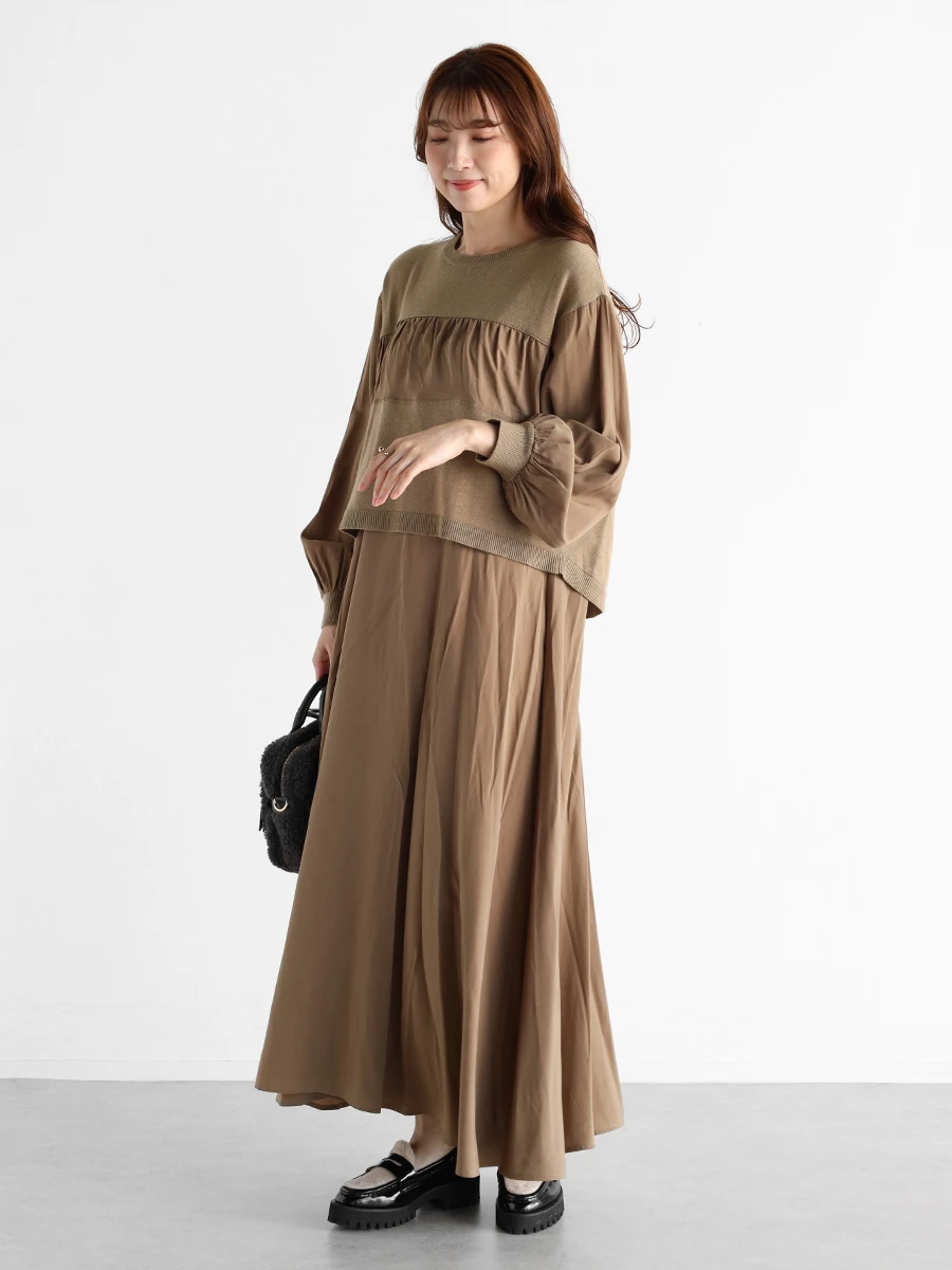 21時まで価格　ヤマダヤ Vin バックボタン　ワンピース 定価20,900円 084422690_31.webp