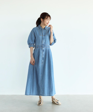 Vinxシャツワンピース