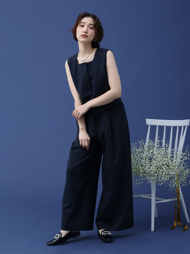 ヤマダヤ　Vin フレンチスリーブオールインワン Vin｜フレンチスリーブオールインワン | Rakuten Fashion(楽天