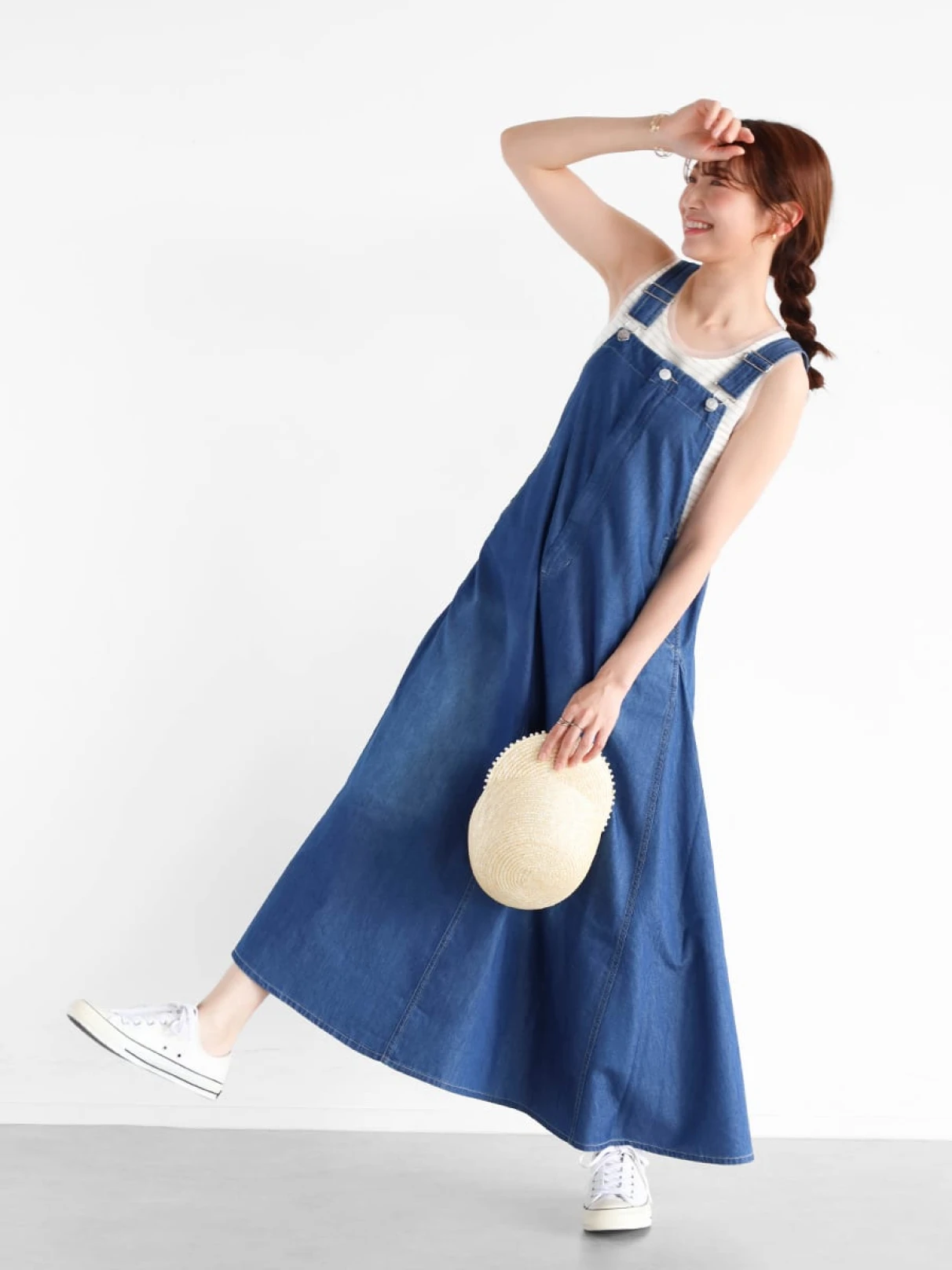 【新品】ヤマダヤ　福袋　aga 圧縮ウールジャンパースカート　ブルー　日本製 084523358_84_xl.webp