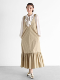 ベージュ 166cm