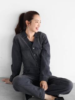 ブラック　166cm