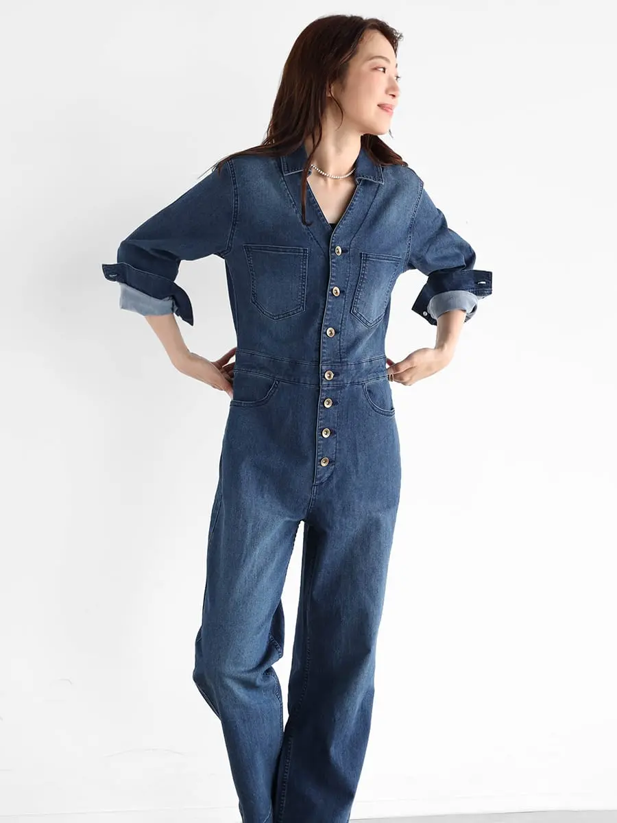 Vin デニムオーバーオール　新品タグ付き 084523834_84.webp