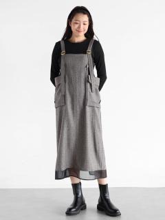 チャコールグレー　166cm