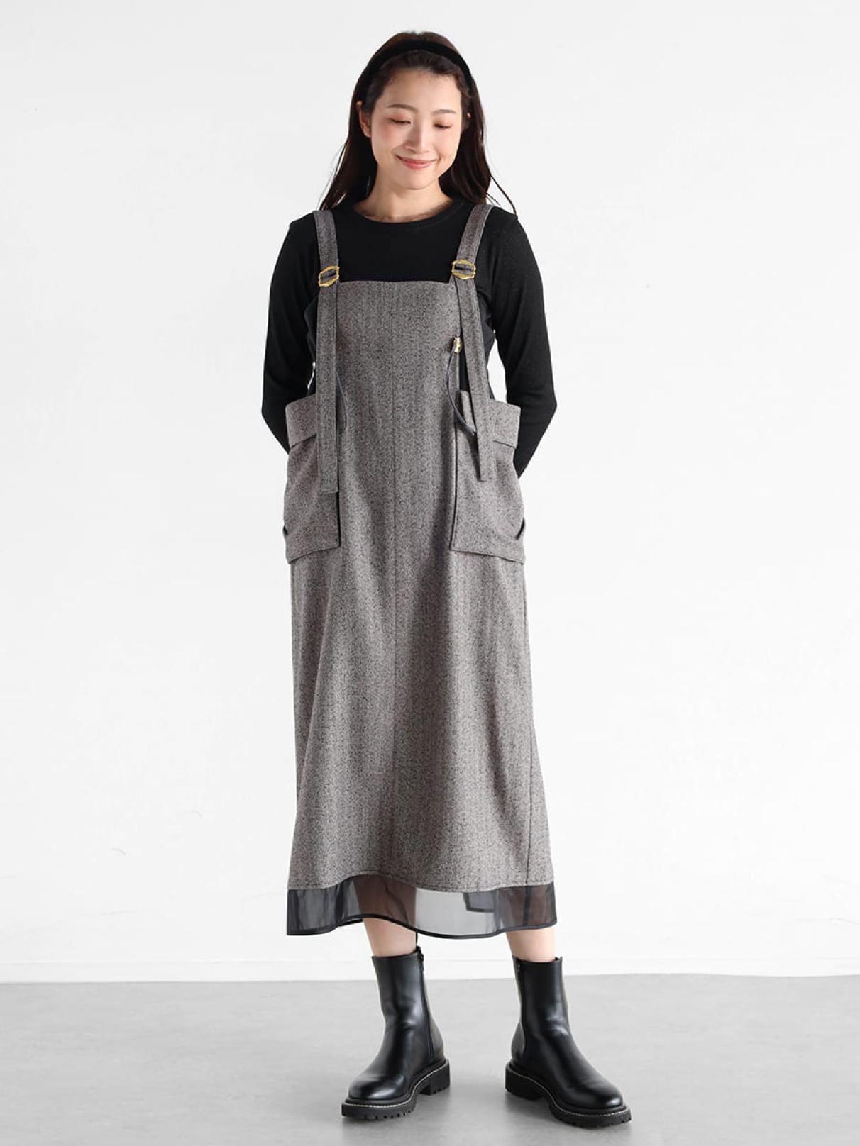 Vinのジャンパースカートの商品一覧｜ファッション通販の