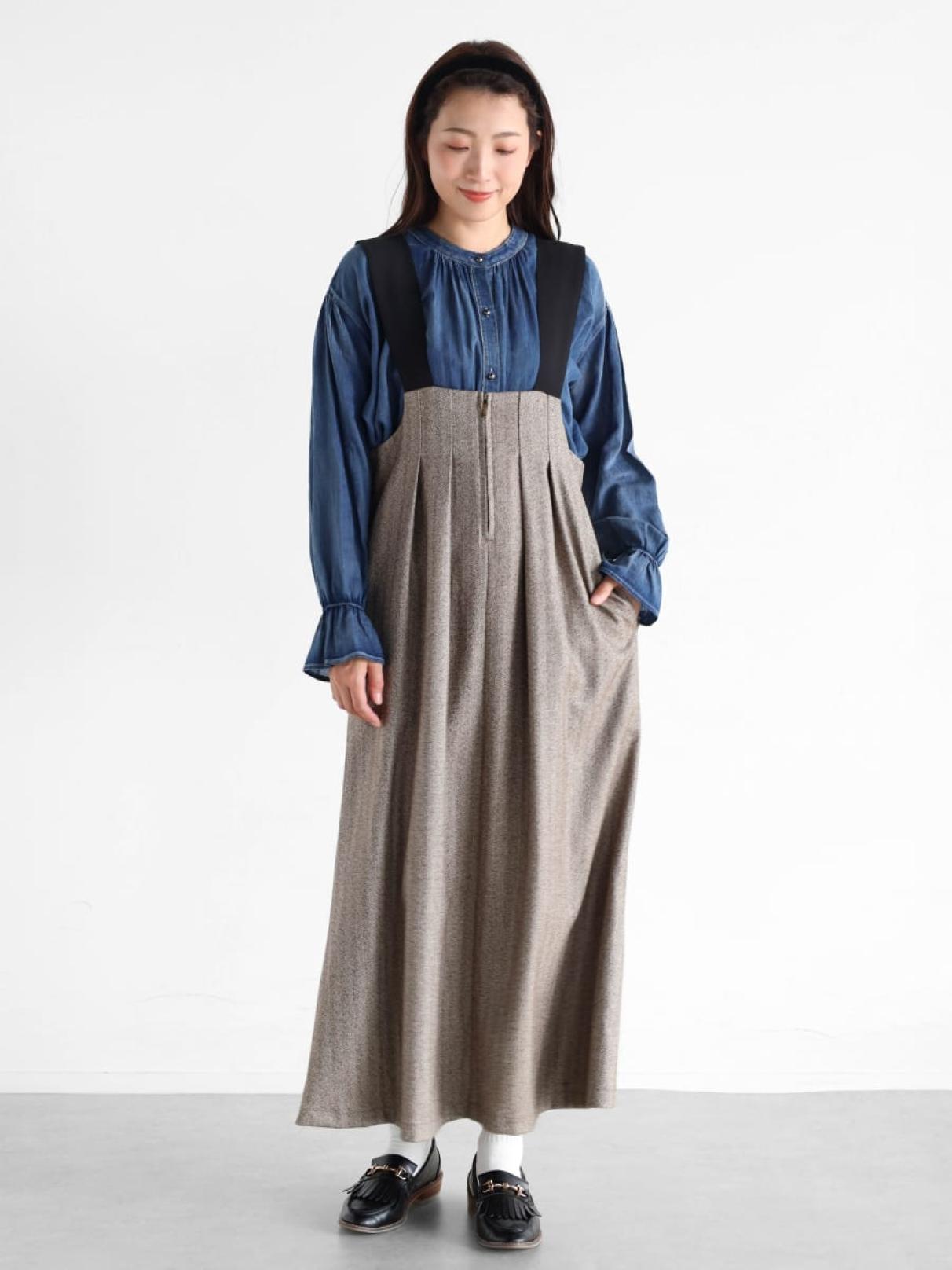 Vinのジャンパースカートの商品一覧｜ファッション通販のYAMADAYA STORE