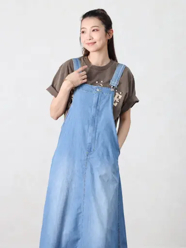 レスポワール8さま専用 ヤマダヤ Vin デニムジャンパースカート Vinのジャンパースカートの商品一覧｜ファッション通販のYAMADAYA STORE