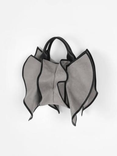 【PECHINCHAR】リボンハンドルラメバッグ【YAMADAYA】 PECHINCHAR】リボンハンドルラメバッグ【YAMADAYA】 - バッグ割引