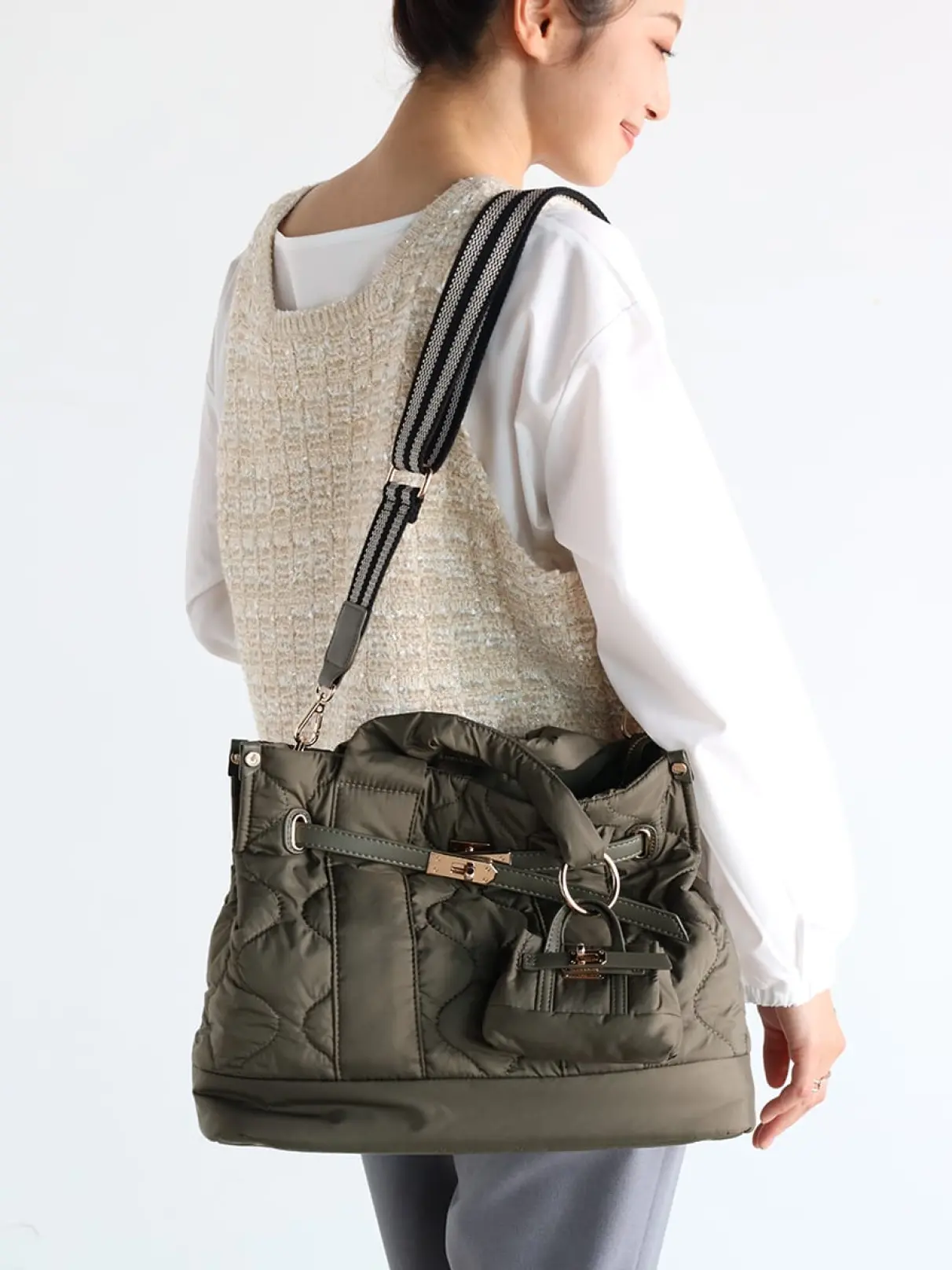 キルティングトートバッグ - Vin - Vin｜YAMADAYA STORE