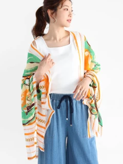 【りな】ヤマダヤ　ワンピース、ストール（黒/灰色）2点セット cawaii ワンピース （黒）デコルテ隠しベールの細やかなレース
