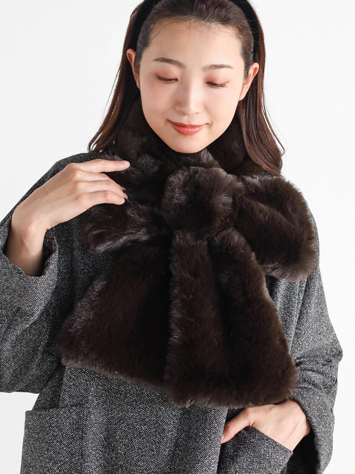 リボンフェイクファーティペット - Vin - Vin｜YAMADAYA STORE