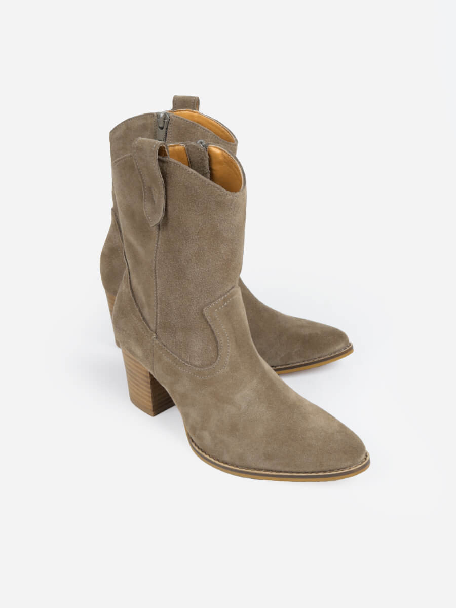 スエードウエスタンブーツ YAMADAYA STORE