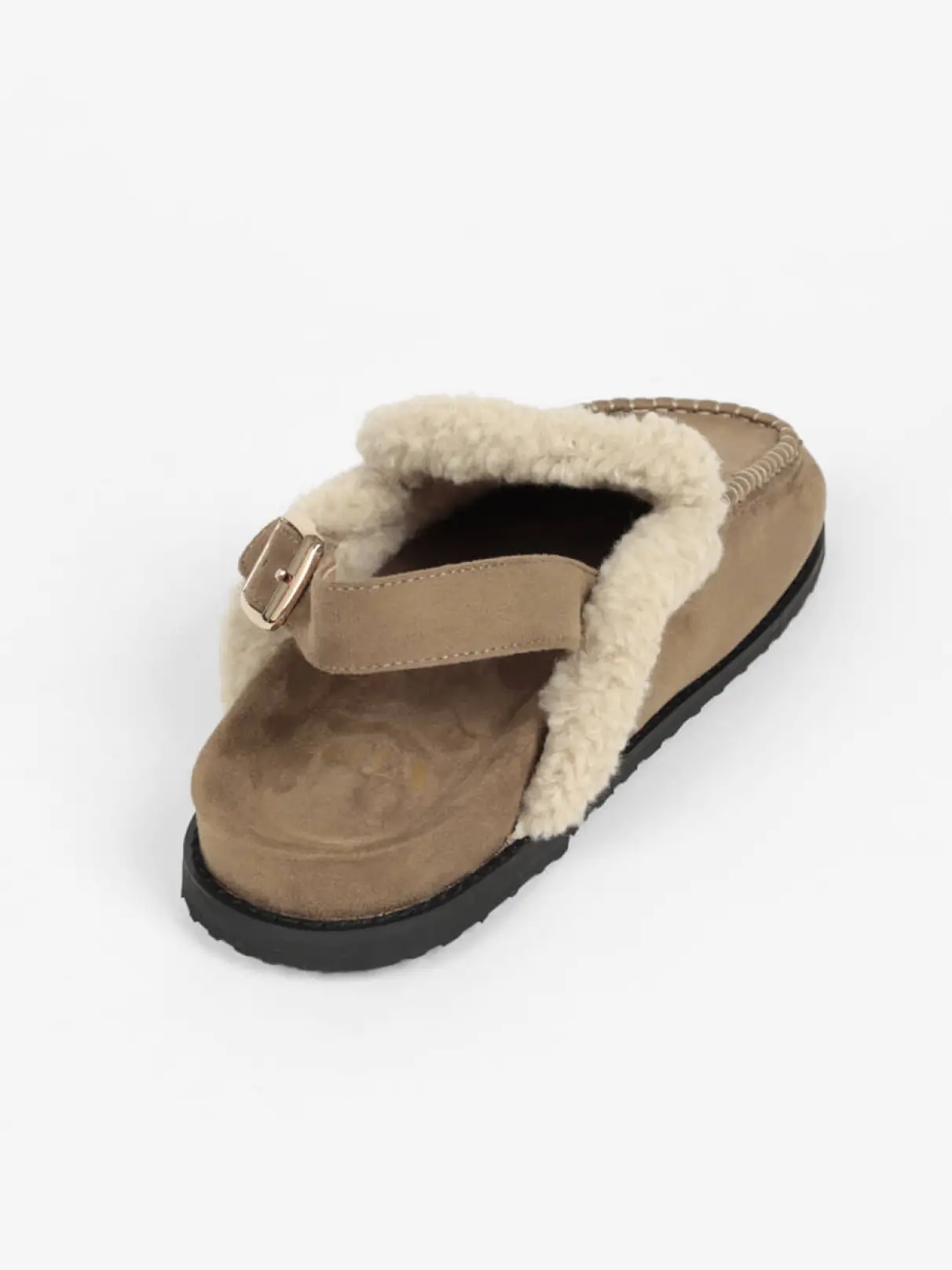 ドゥロワー リアルファー　ミュール サンダル　サイズ１ ドゥロワー リアルファー ミュール サンダル サイズ1 フェイク