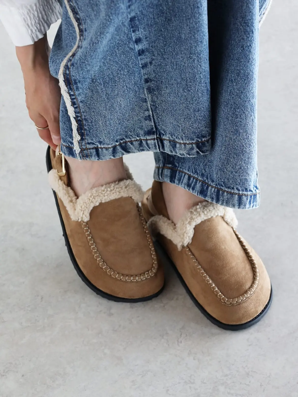 ボアバックストラップサンダル - Vin - Vin｜YAMADAYA STORE