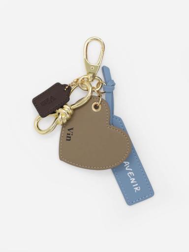 バッグチャーム♡ ハートレザーバッグチャーム - Vin - Vin｜YAMADAYA STORE
