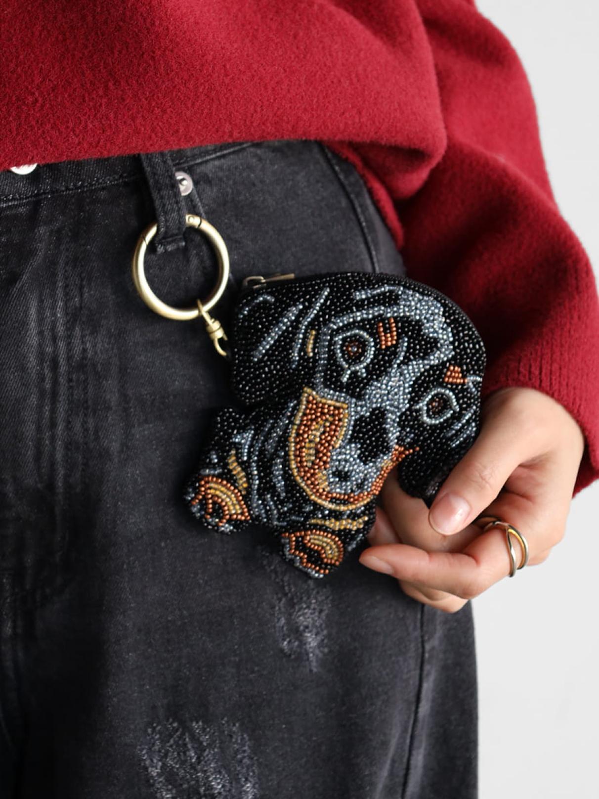 ヤマダヤ ヴァン レディモチーフ刺繍Tシャツ デニムパンツ レディ