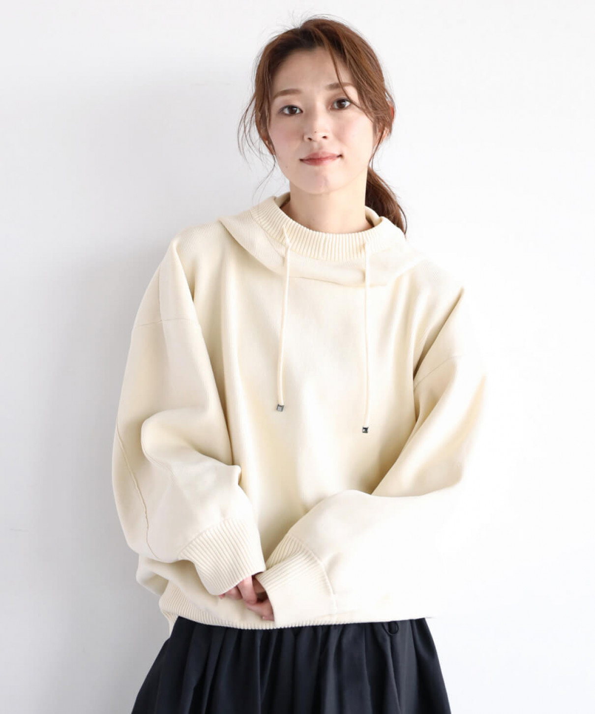 ビッグシルエットニットフーディ Clove Yamadaya Onlinestore