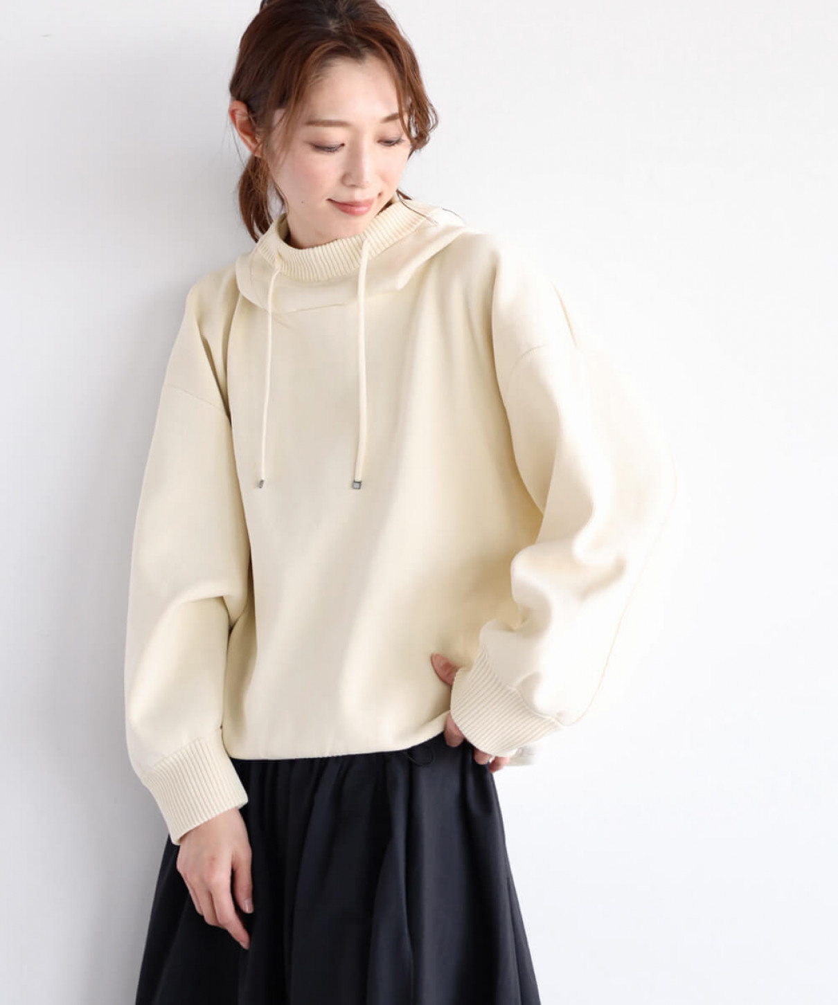 ビッグシルエットニットフーディ Clove Yamadaya Onlinestore
