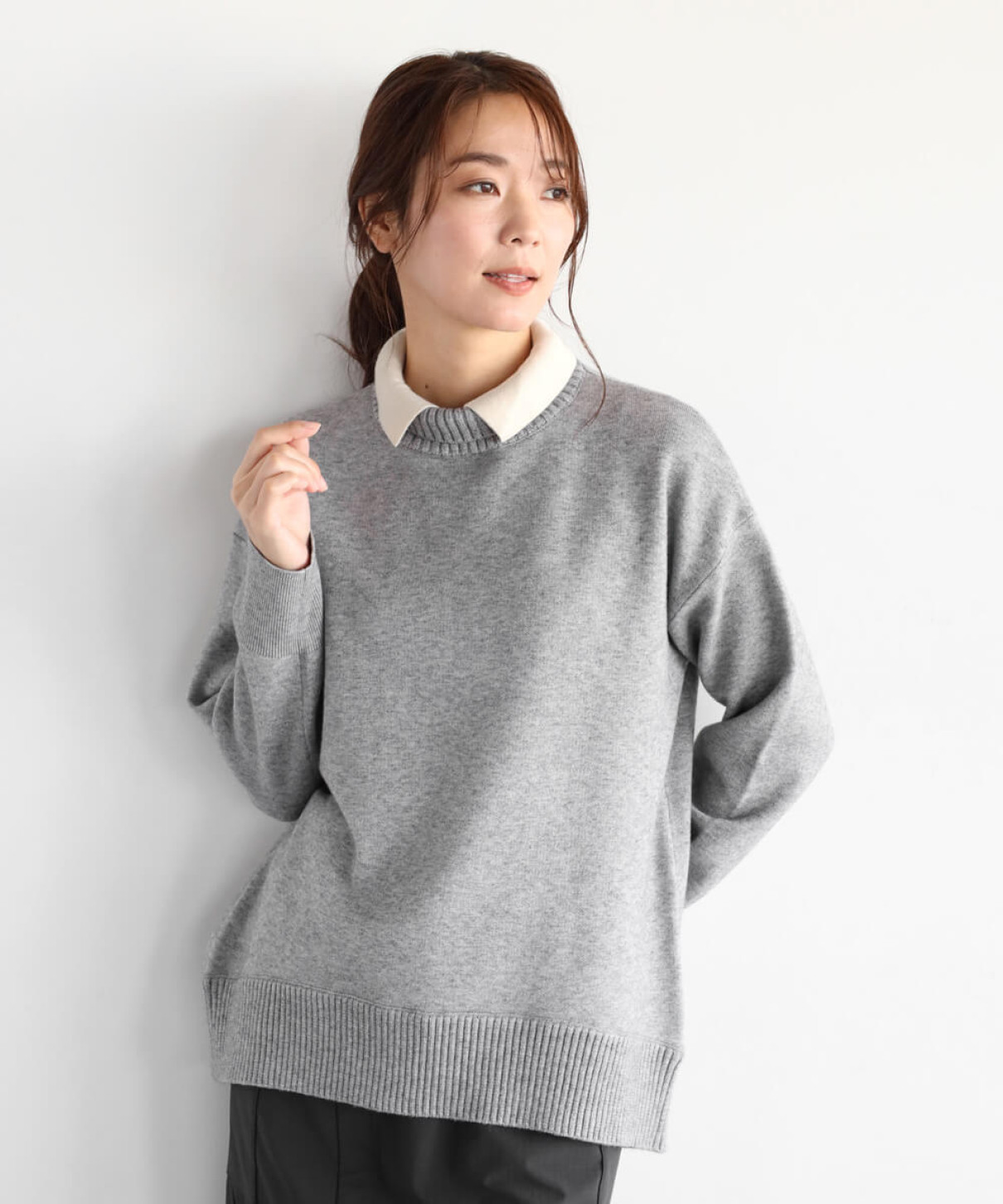 DEICY ミークチュール 2wayキッドモヘヤシアーニット