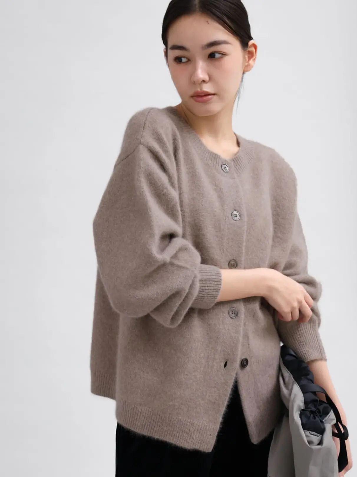 LEONARD最高峰のフォックスコート【サイズ3 L相当】【ニット