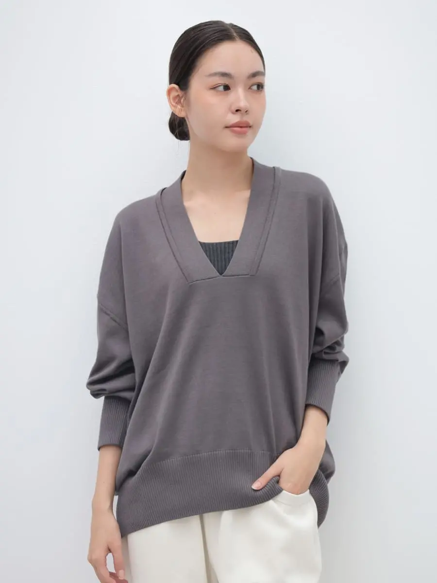 スキッパーニットプルオーバー - YORT - YORT｜YAMADAYA STORE
