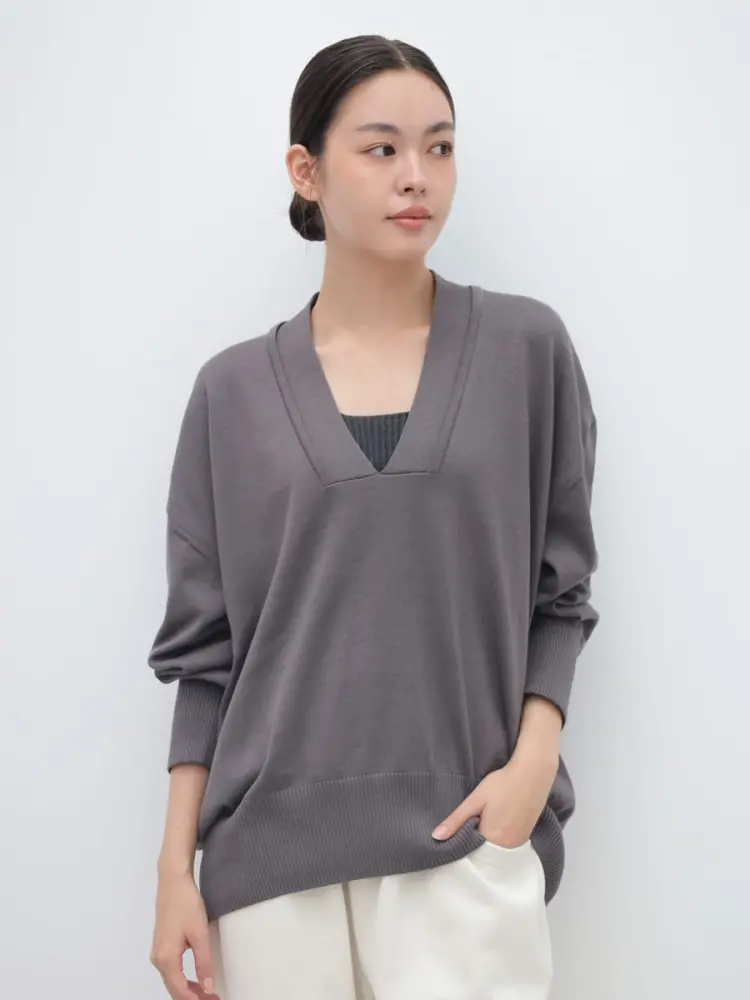 スキッパーニットプルオーバー - YORT - YORT｜YAMADAYA STORE