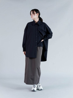 【未使用】YORT ヨート／ヤマダヤ　ロングチュニック　グレージュ 防シワ・撥水】アクティブロングシャツ - YORT - YORT｜YAMADAYA