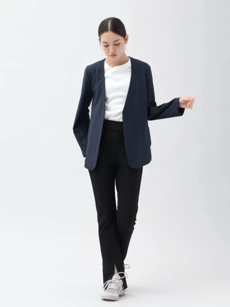 ヤマダヤYORT セットウエストドロストシャツ・ジャケット STAFF STYLING｜THE SHOP YOHJI YAMAMOTO