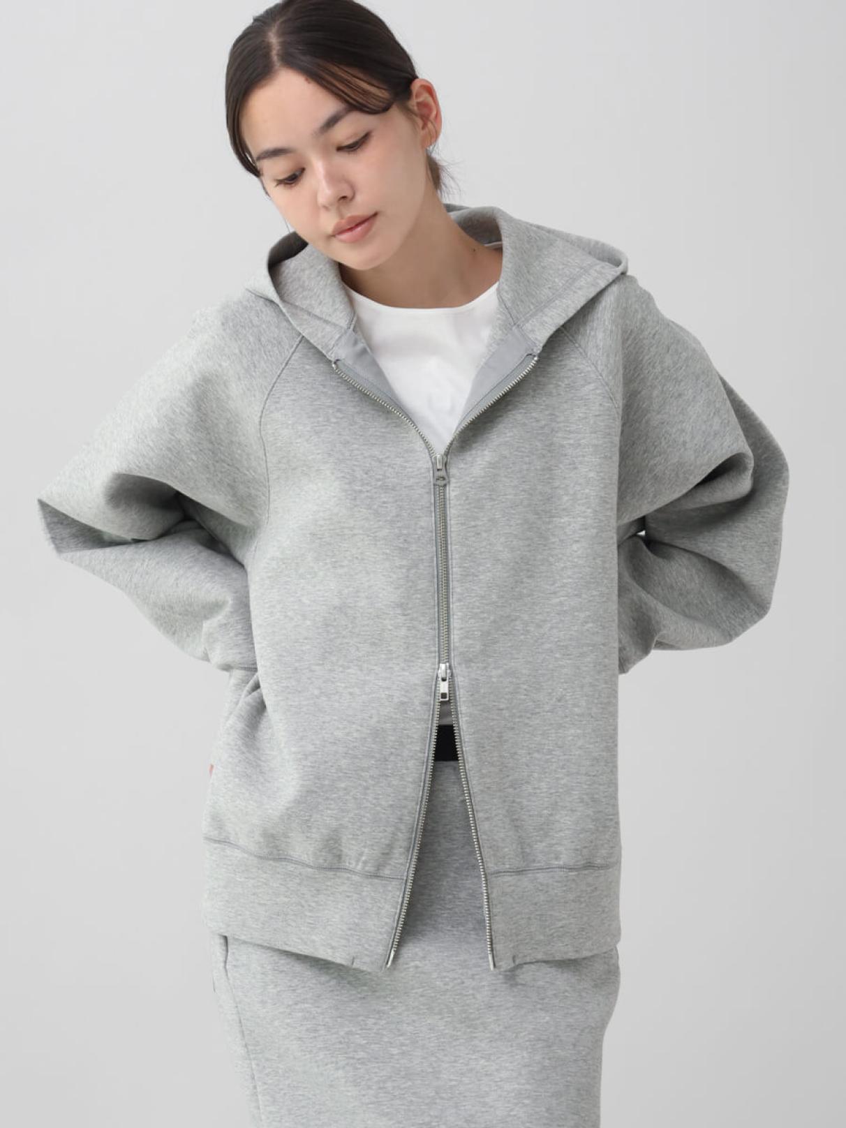 ストレッチ】ダンボールダブルジップパーカー - YORT - YORT｜YAMADAYA