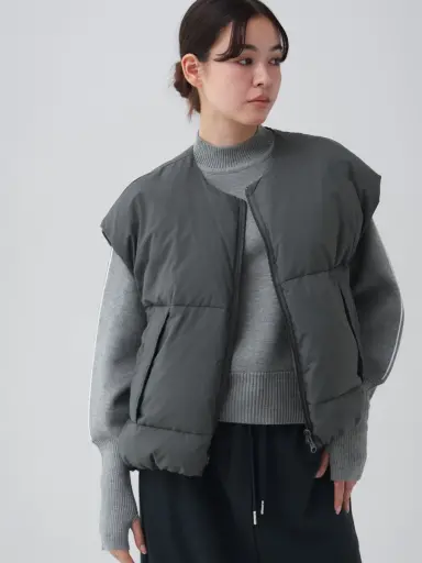 soeur7 ドッキングデザインダウンベスト 福袋 ヤマダヤ スール7 新品 ダウンベストの商品一覧｜ファッション通販のYAMADAYA STORE