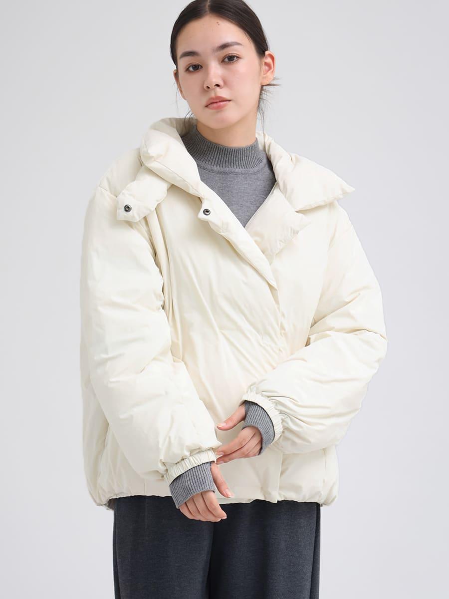 試着のみ　定価39,000 YORT 異素材ダウンブルゾン ヤマダヤ 試着のみ 定価39,000 YORT 異素材ダウンブルゾン ヤマダヤ 試着