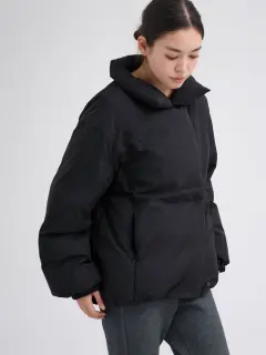 ✨極美品✨ YORT ダウンジャケット ブラック ノーカラー ヤマダヤ YORT