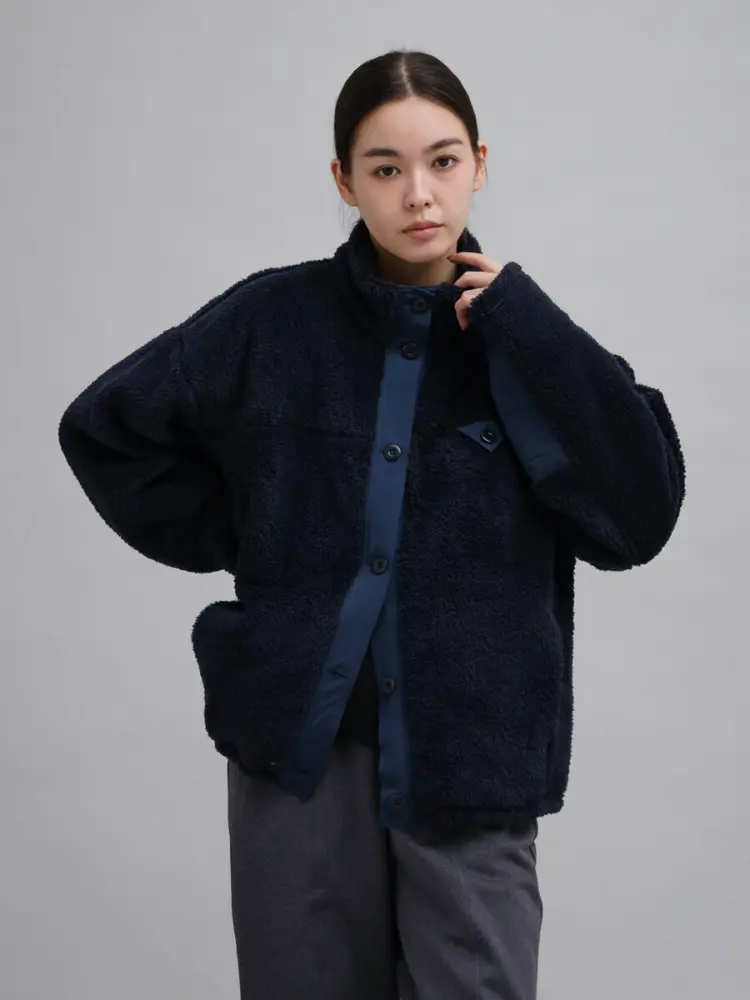 撥水】ボア異素材MIXブルゾン - YORT - YORT｜YAMADAYA STORE