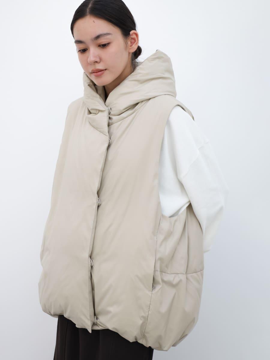 ドロストフーディ―ダウンベスト - YORT - YORT｜YAMADAYA STORE