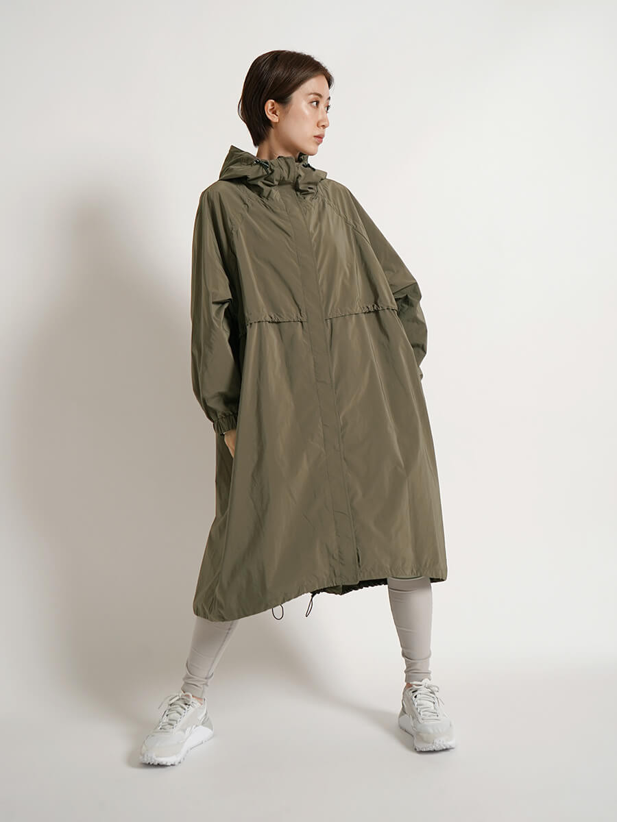 【撥水】ロングパーカーブルゾン YAMADAYA STORE 【撥水】ロングパーカーブルゾン YAMADAYA STORE