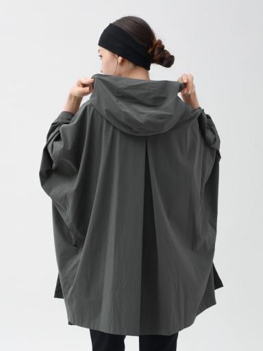 新品✨ヤマダヤ　スコットクラブ　フェンネル　ノーカラー　ケープコート定価3万 新品✨ヤマダヤ スコットクラブ フェンネル ノーカラー ケープ