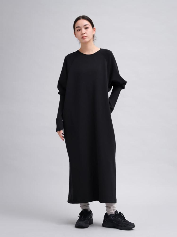 ストレッチ】ダンボール袖ニットワンピース - YORT - YORT｜YAMADAYA STORE