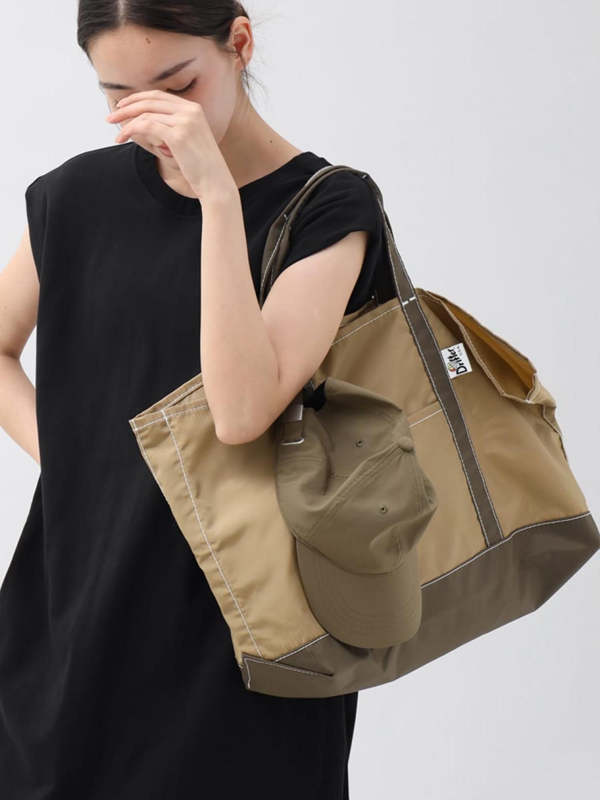 最終値下げ　新品未使用　LUDLOW Bigpocket Basket tote PACKABLE SHOPPING BASKET BAG / パッカブル ショッピングバスケット