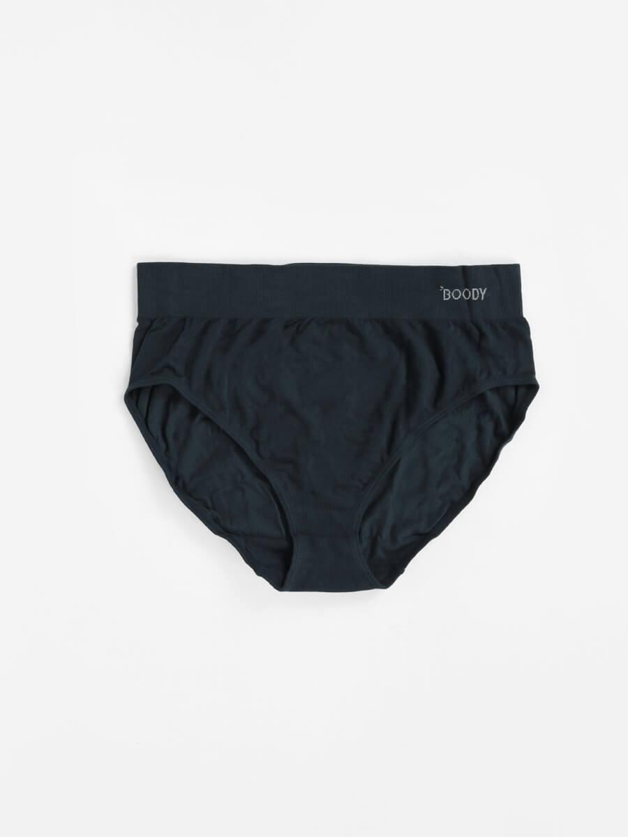【サステナブル・通気性】フルブリーフ(black/darknavy)