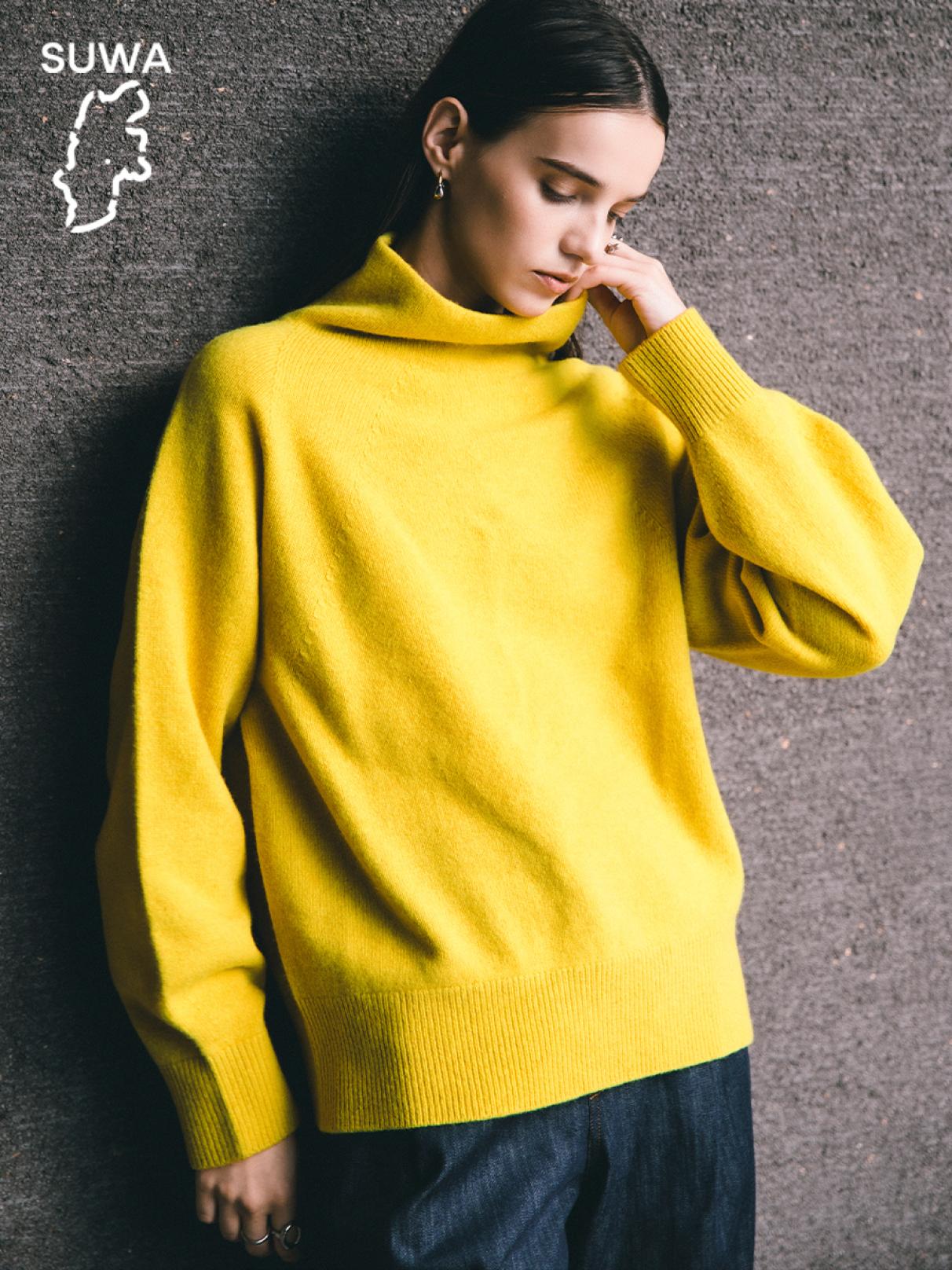 諏訪】ボトルネックウールニットPO - Aga - Aga｜YAMADAYA STORE