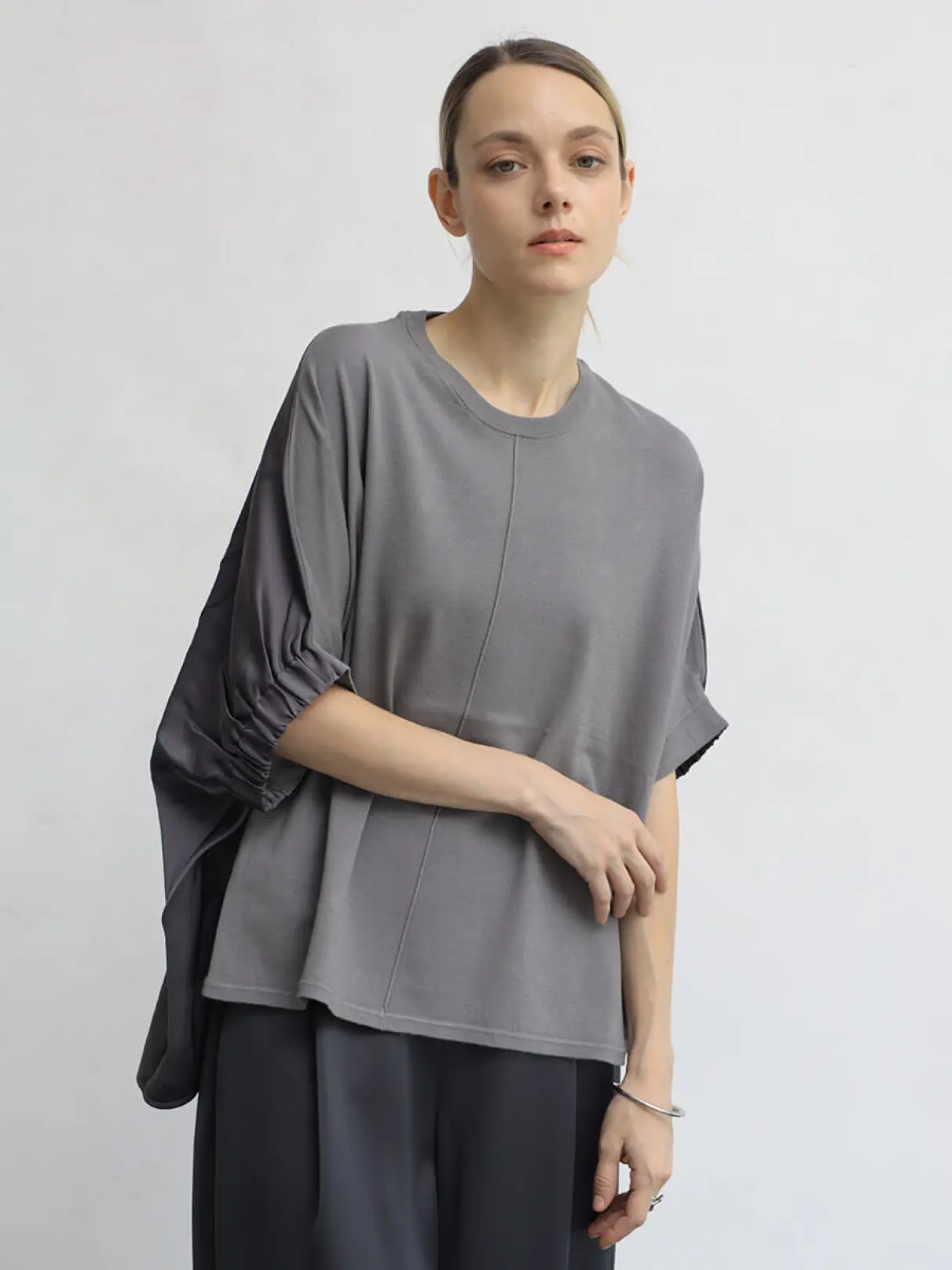 YAMADAYA　Agaアーガ ノースリーブケープデザインニット Agaのニット/セーターの商品一覧｜ファッション通販のYAMADAYA STORE
