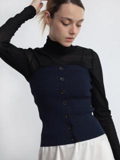 ダークネイビー　170cm