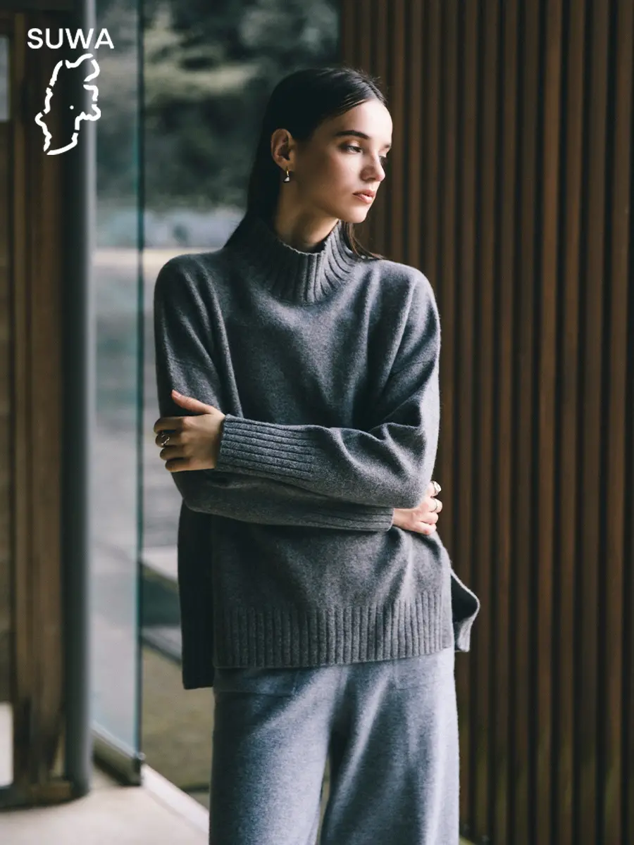 諏訪】ハイネックウールニットPO - Aga - Aga｜YAMADAYA STORE