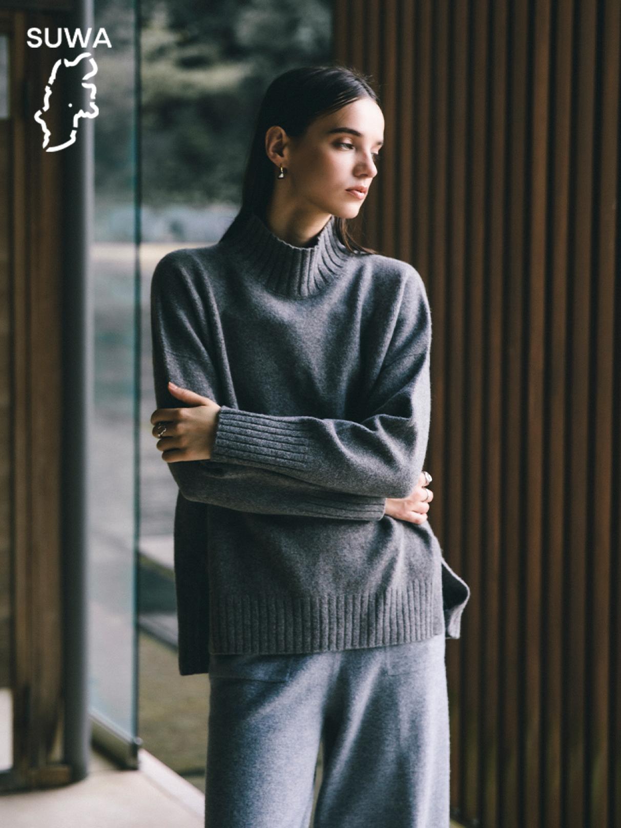 諏訪】ハイネックウールニットPO - Aga - Aga｜YAMADAYA STORE