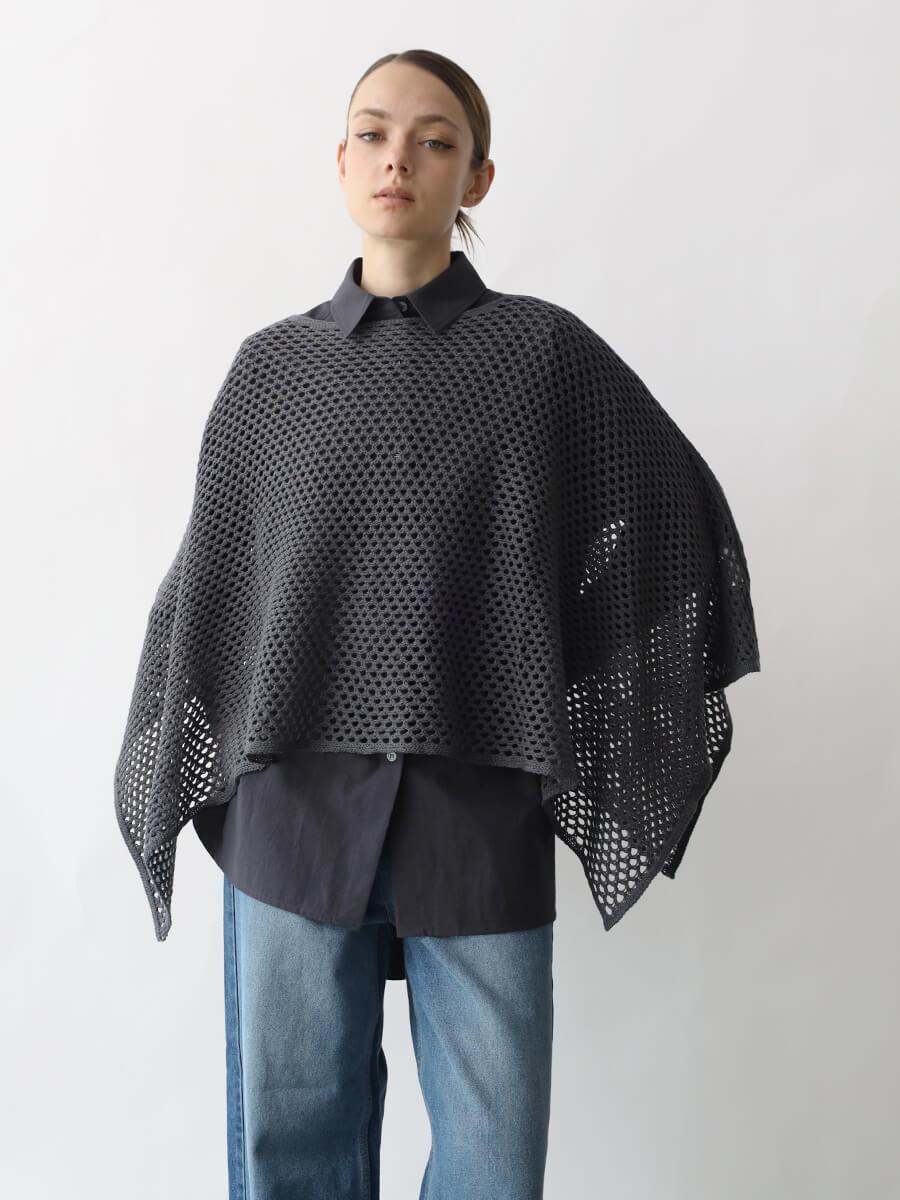 2WAYポンチメッシュニット YAMADAYA STORE 2WAYポンチメッシュニット YAMADAYA STORE